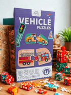 Vehicle Puzzle Magnets