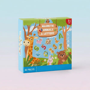 Animal Alphabet & Numbers Set (62pcs)