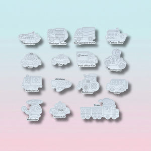 Color-Your-Own Vehicles